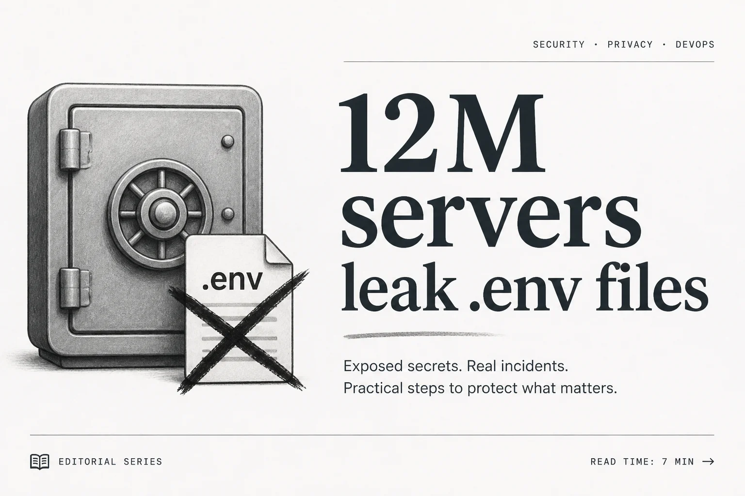 AI agent credentials belong in a vault, not a .env file on someone's laptop