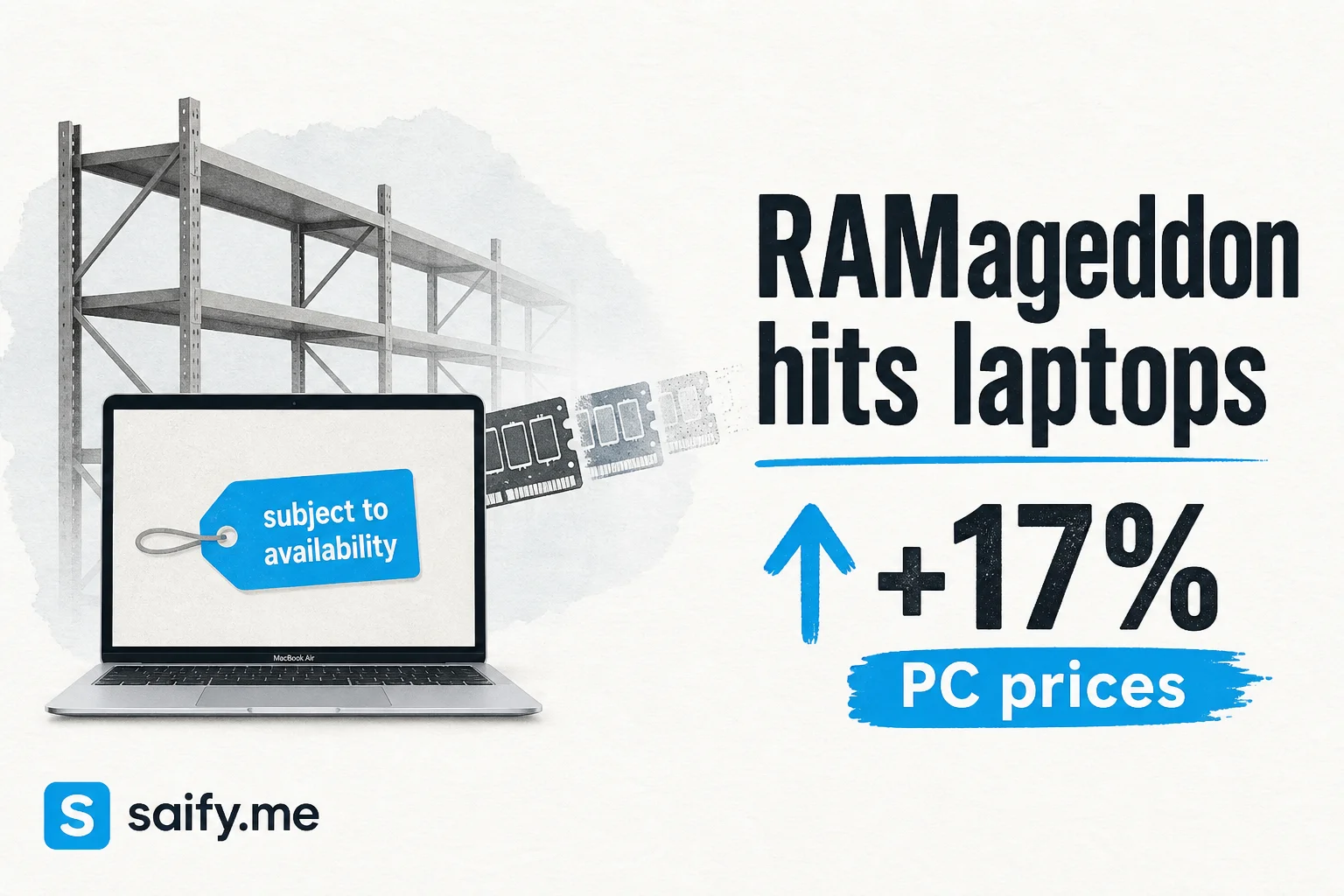 RAMageddon is here: AI data centers are eating the chips your laptop needs