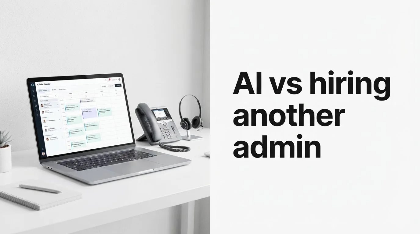 AI vs hiring another admin: the real cost math for SMBs