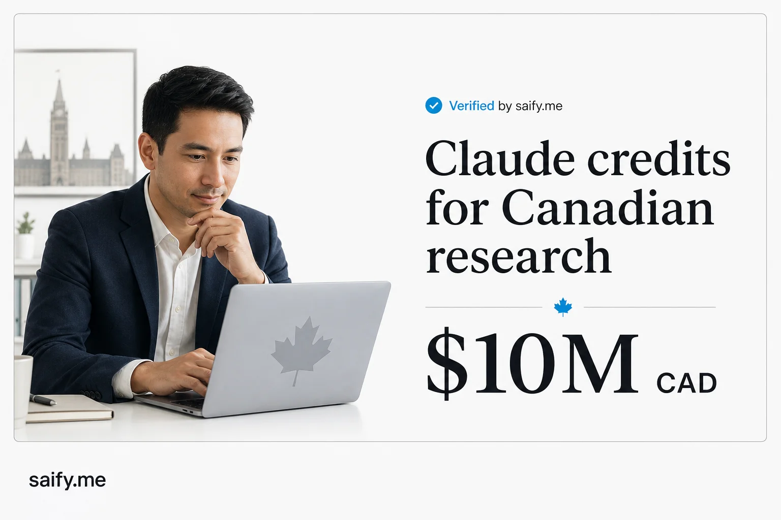 Anthropic put $10M CAD in Claude credits into eight Canadian research labs