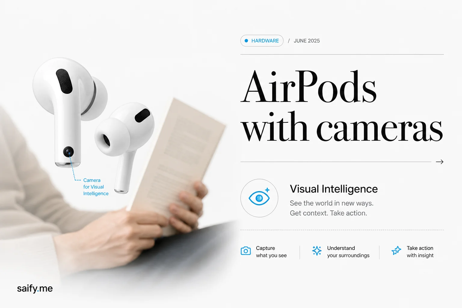 Camera AirPods leaked in macOS 26.7: Visual Intelligence without a screen