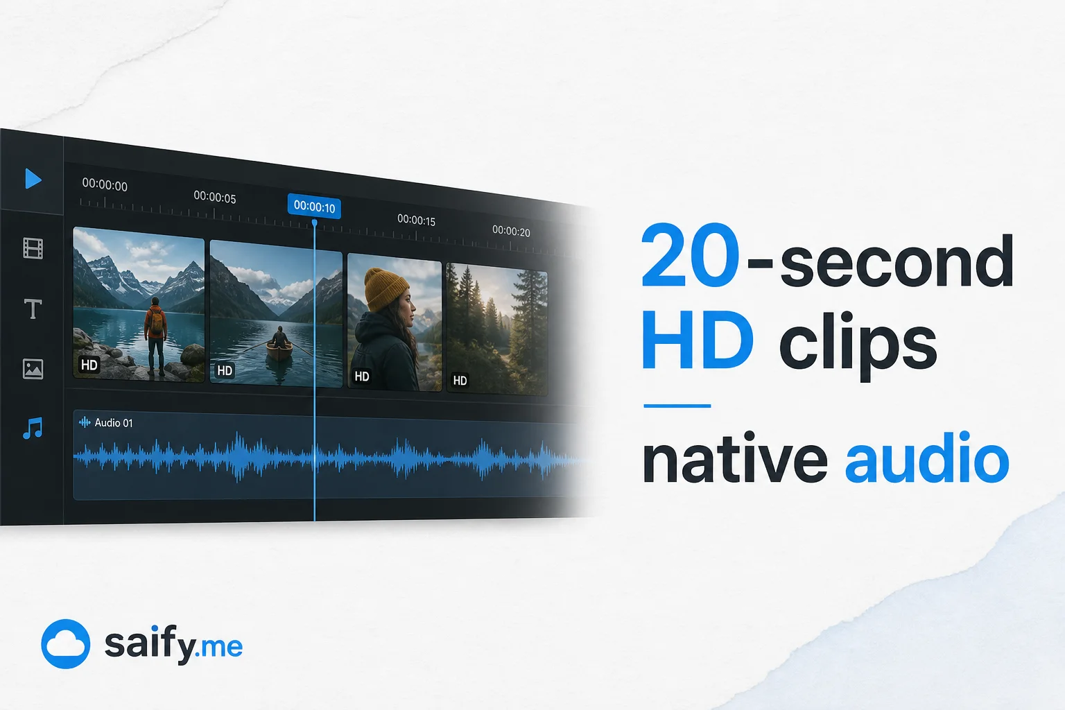 FLUX 3 Video ships 20-second HD clips with native audio from one model