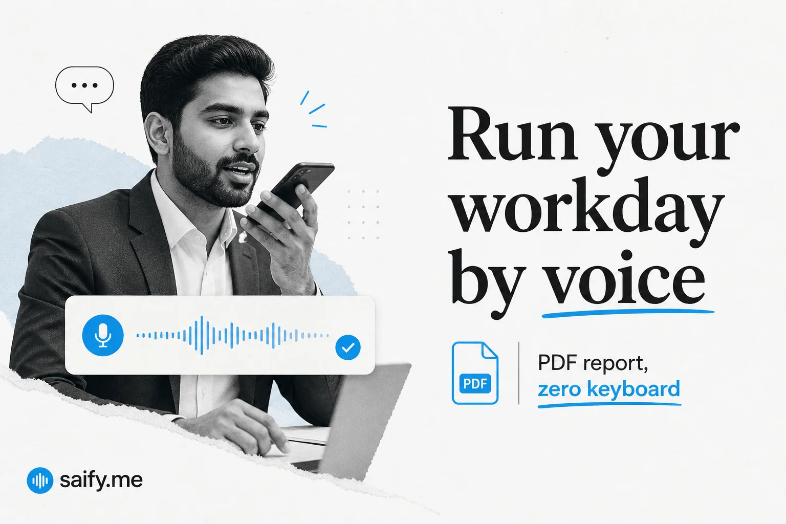 I run status reports by voice in ChatGPT. Here is the folder scaffold that makes it repeatable.