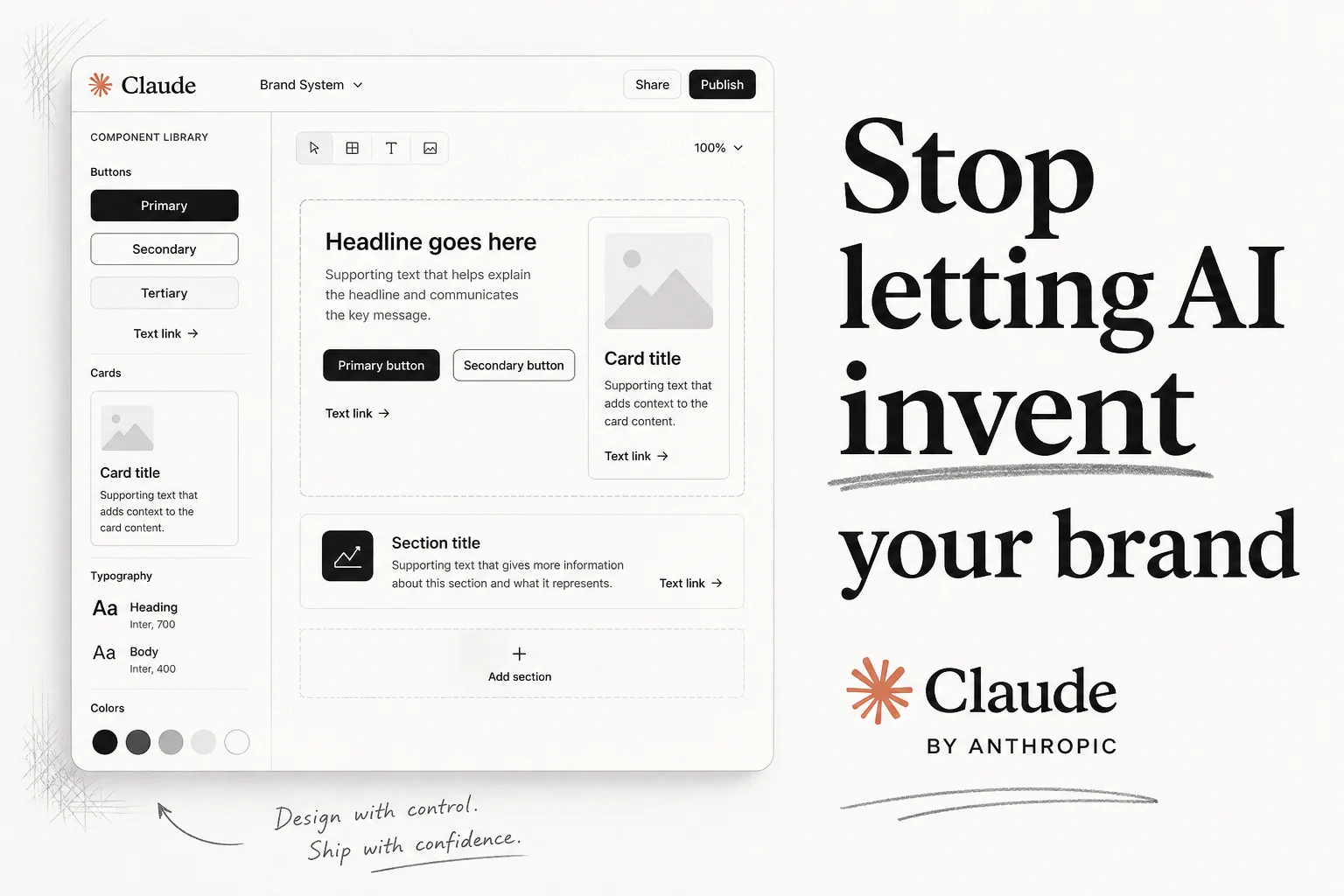 Claude Design finally imports your real design system (and checks its own work)