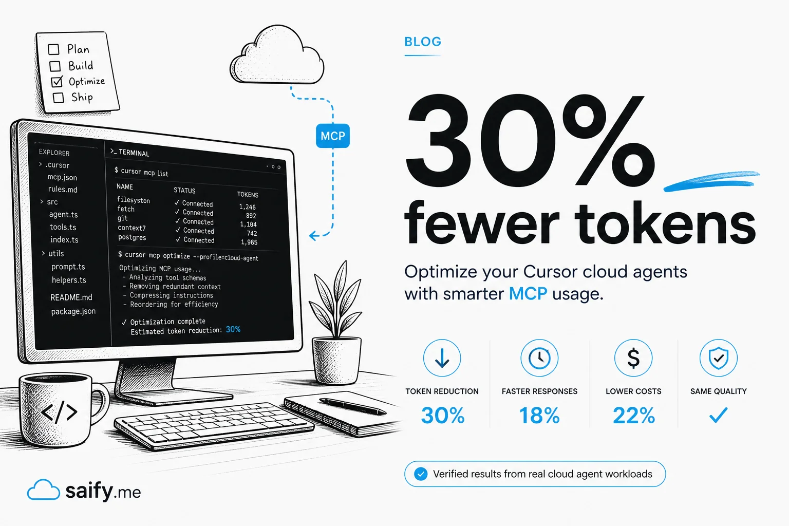 Cursor cut cloud agent tokens 30% by fixing how MCPs and skills load