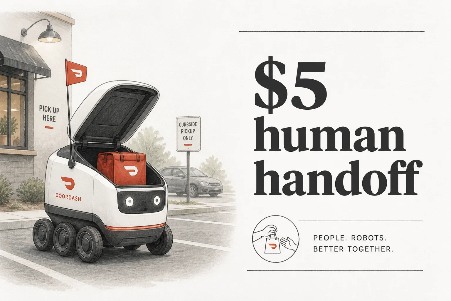 DoorDash pays $5 for the one thing Dot cannot do