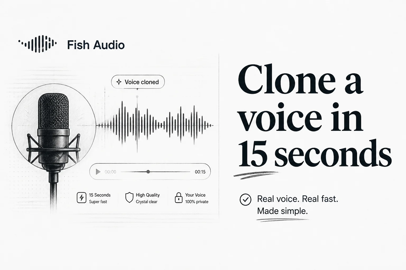Fish Audio S2.1 Pro clones a voice in 15 seconds. I checked the numbers.