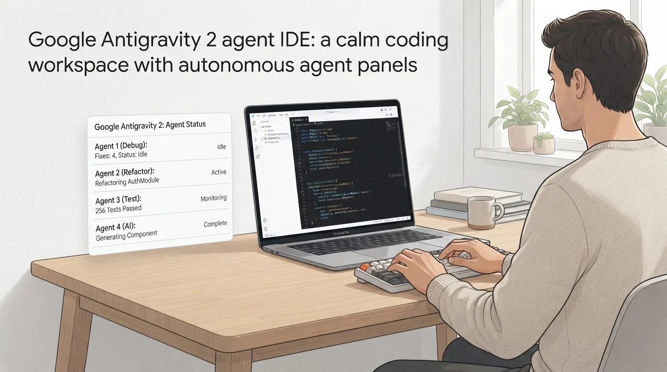 Google Antigravity 2.0 is not an IDE update. It's a multi-agent desktop app.