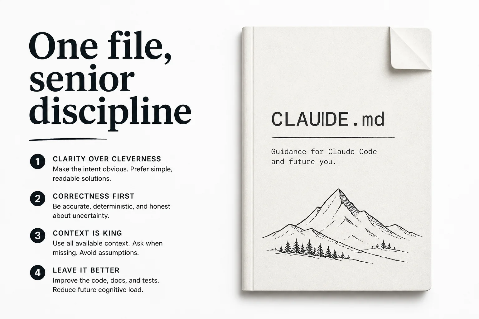 One CLAUDE.md file with 200K stars teaches agents to code like seniors