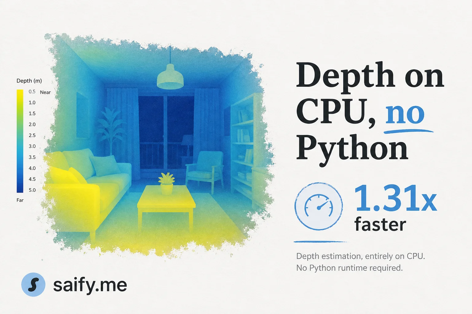 LocalAI ships ByteDance depth estimation in C++ that beats PyTorch on CPU