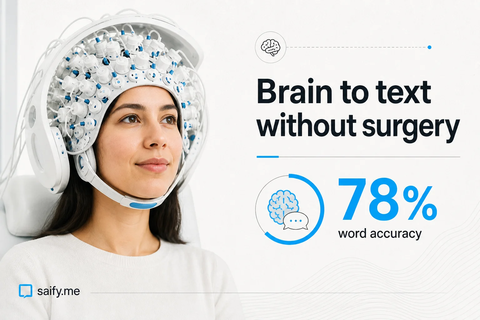 Meta Brain2Qwerty v2 decodes full sentences from MEG without surgery