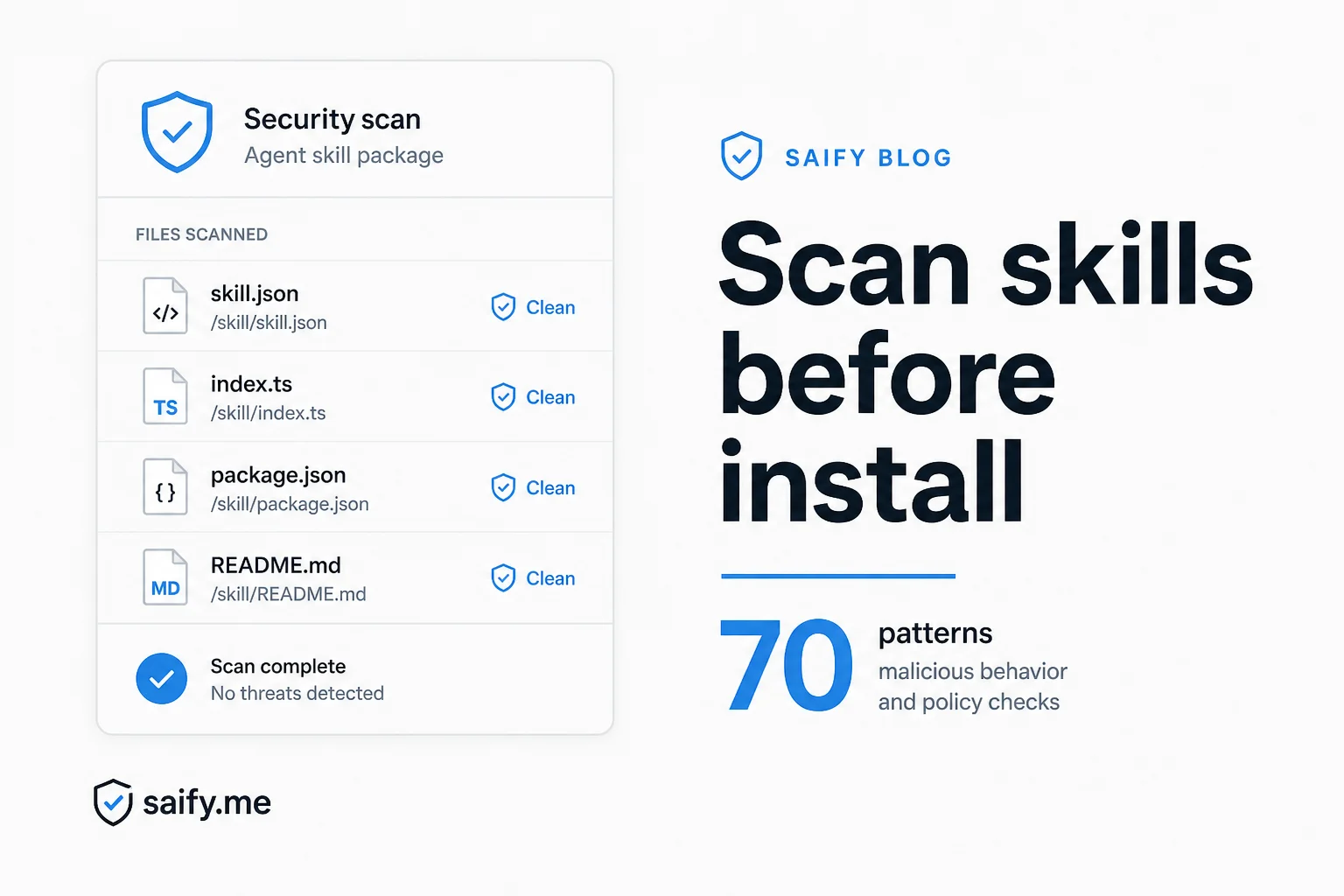 NVIDIA SkillSpector scans agent skills before you install them. Static checks are not enough.