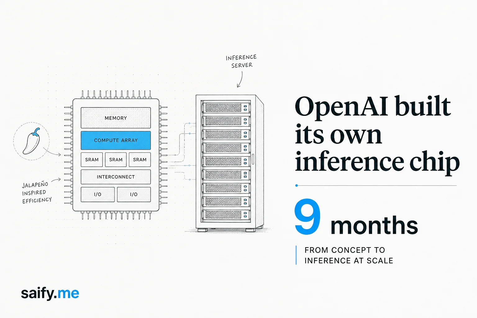 OpenAI's Jalapeño chip targets inference costs, not training bragging rights