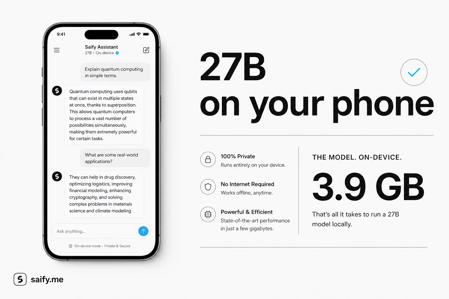 PrismML squeezed a 27B model into 3.9 GB so it runs on a phone