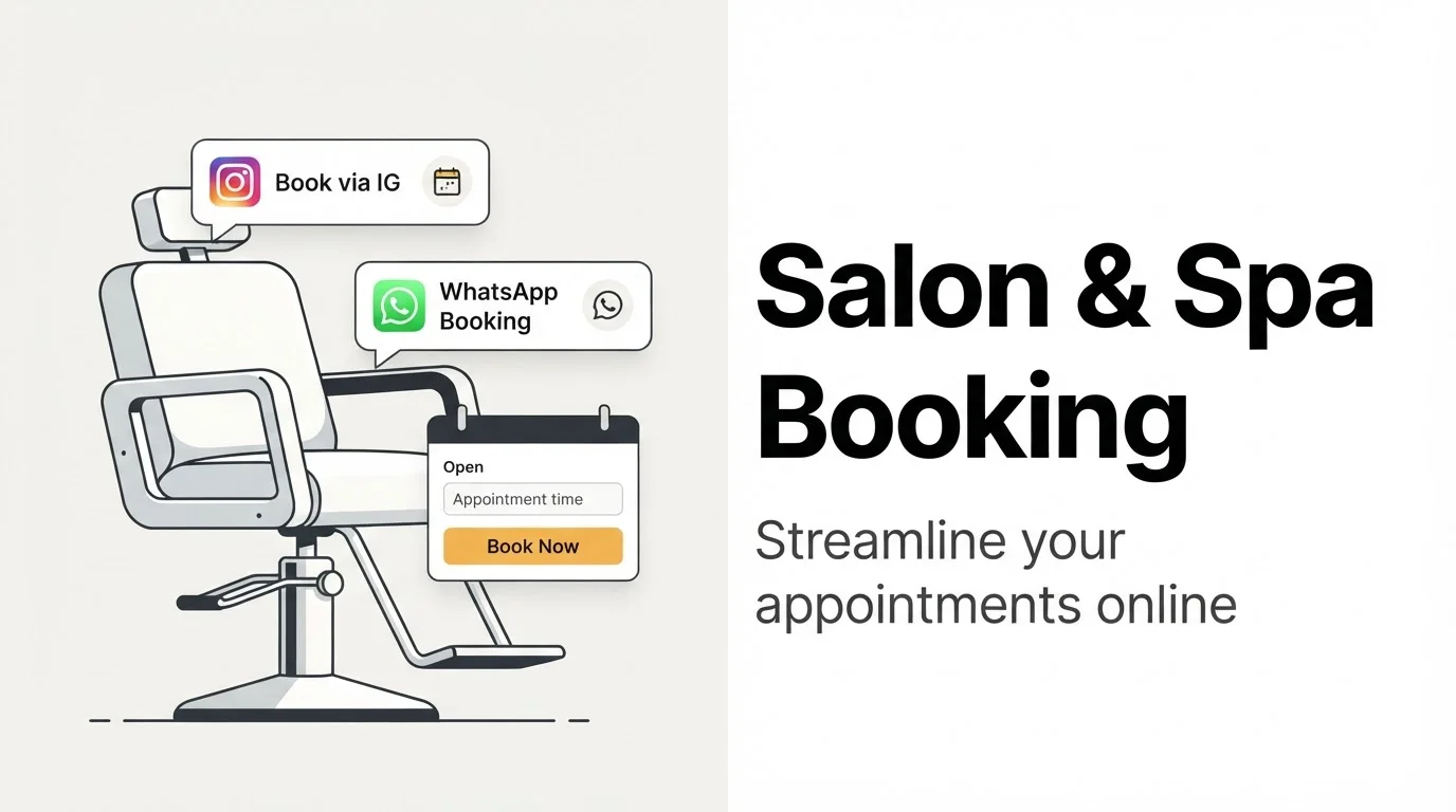 Salon & Spa After-Hours Booking